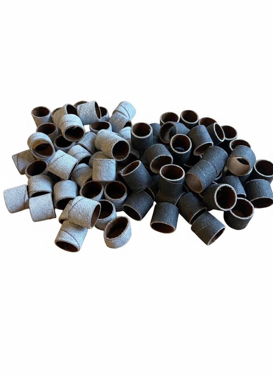 DEN-T Schuurrolletjes voor Nagelfrees - 80 Stuks 80grit 40 stuks 120grit 40 stuks