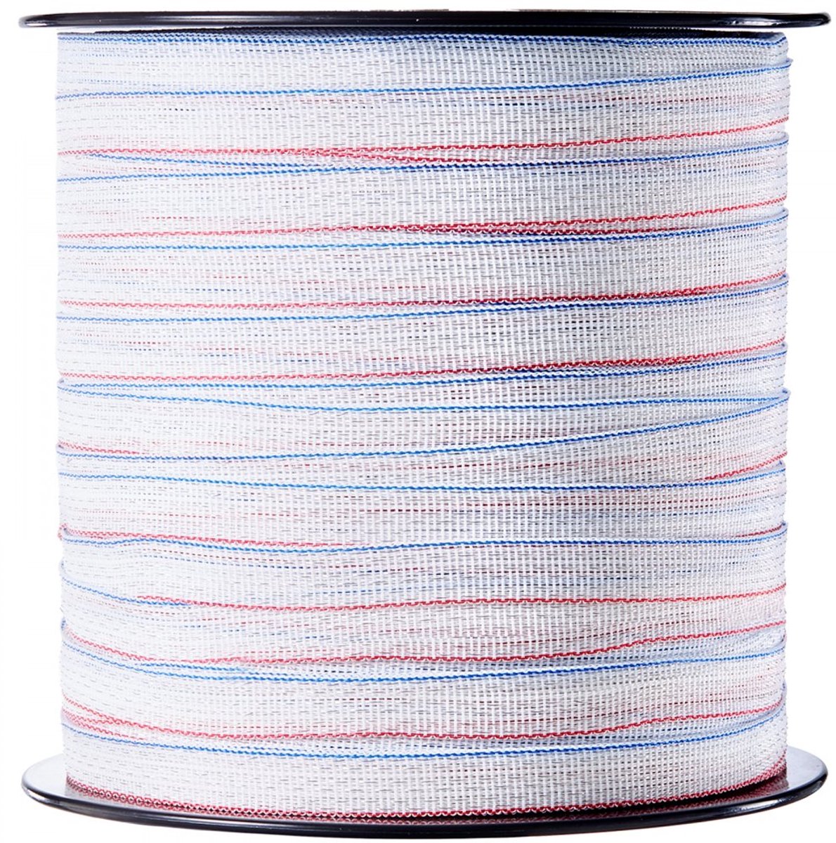 Elektrisch afrasteringslint - Polytape schriklint - Lengte 500 m - Breedte 1,9 cm - Met 6 RVS geleiders - UV- en roestbestendig - Voor paarden en vee