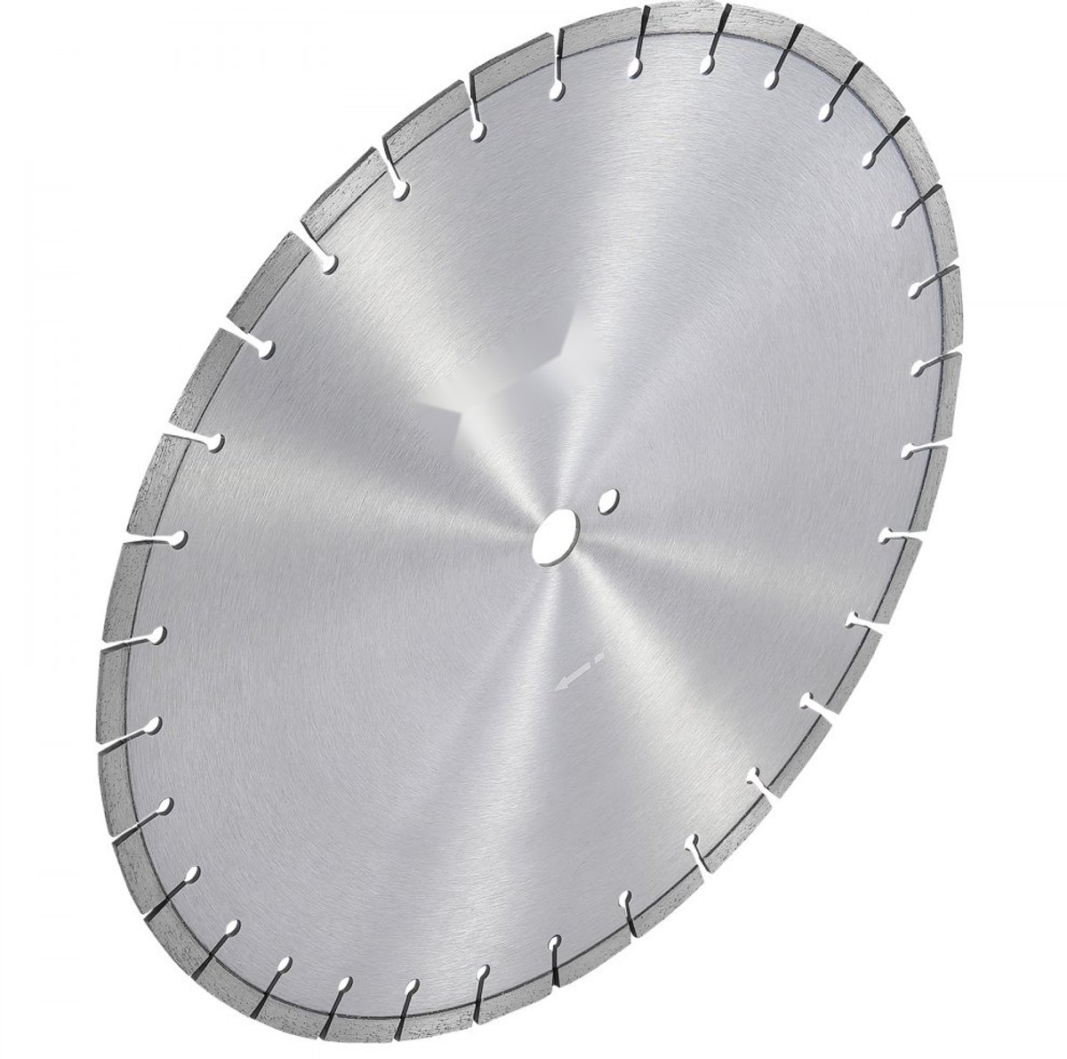 Diamantzaagblad - Betonzaagblad - Diameter 450 mm - Nat en droog - Segmenthoogte 12 mm - Vlakke tanden - Asgat 25,4 mm - Geschikt voor beton, tegels, baksteen