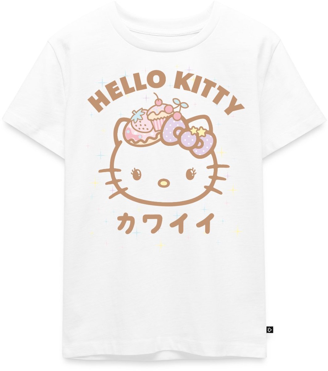 Hello Kitty Kawaii Stijlen Met Sterren Premium T Shirt Kinderen