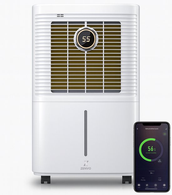 Zenvo Luchtontvochtiger Smart/WiFi