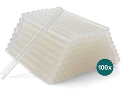 George Napoli Lijmpatronen – 100 Stuks – 7mm x 100mm – Universele Lijmsticks voor Hobby, Reparatie & Knutselen
