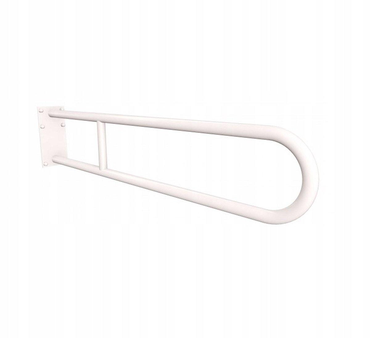 Andex Wandsteun Halfrond 85cm Wit - Veilig en Comfortabel