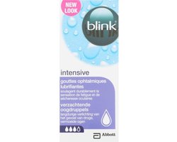 Blink Intensive Oogdruppels - Voor Langdurige Hydratatie - Geschikt met Contactlenzen - Met Hyaluronzuur - 3 x 10ml