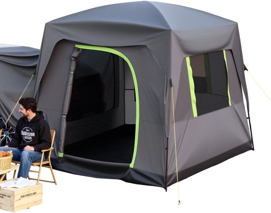 VEVOR Kampeertent SUV Buitentent met Ramen Waterdicht 248x308cm Autotent van Merkloos — afbeelding 5