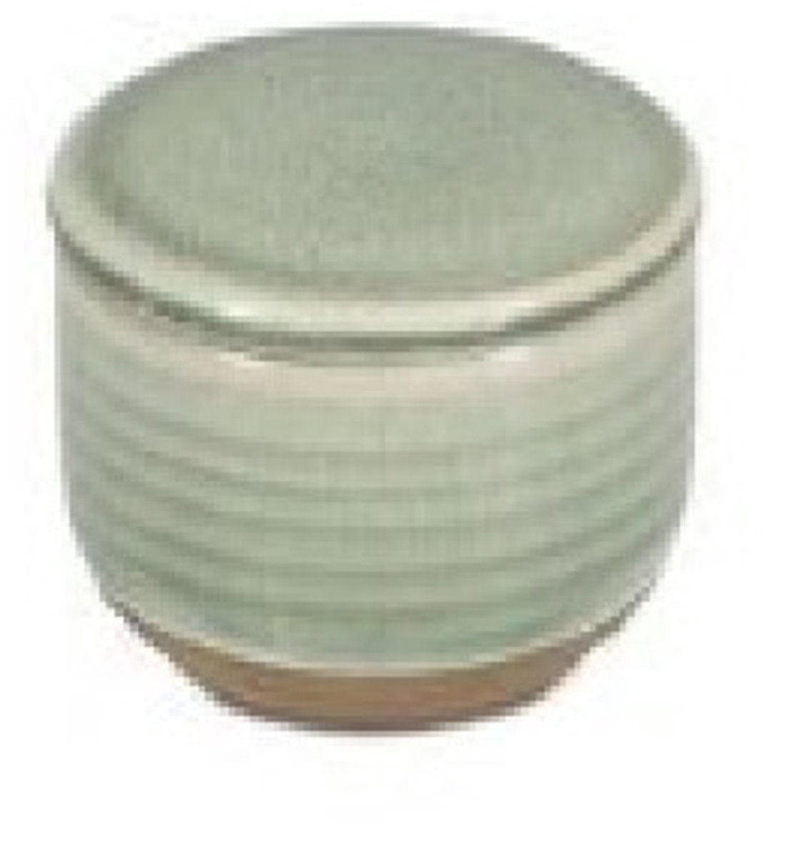 Salt & Pepper Suikerpot 7xH6cm met deksel groen Cameo