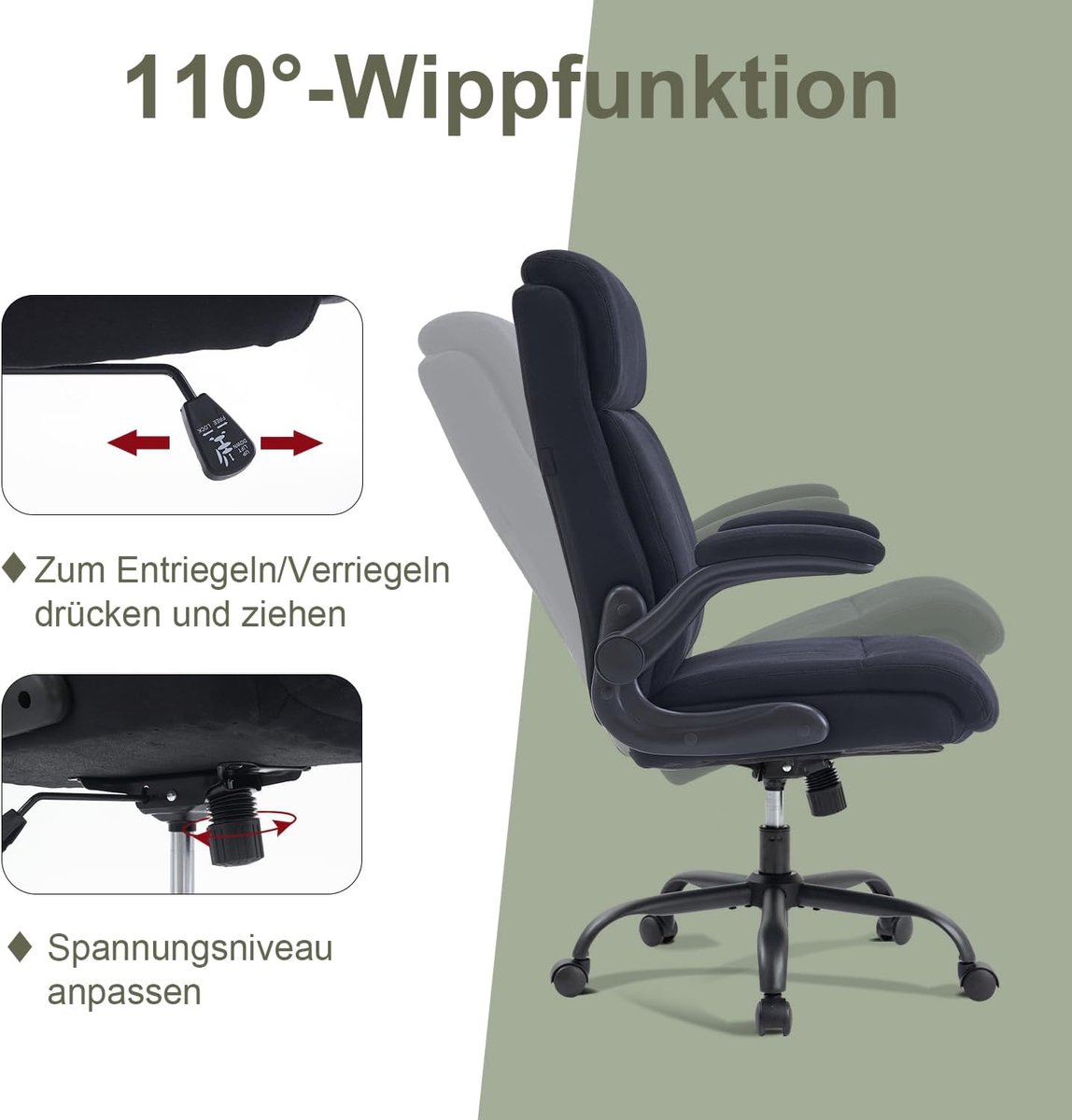 Bureau Zwart - Medahomestore