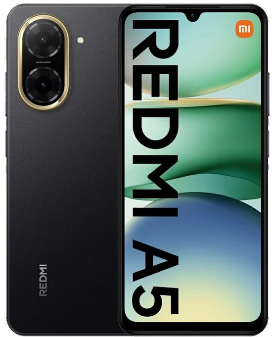 Xiaomi Redmi A5 - 3GB RAM - 64GB opslag - Zwart | bol