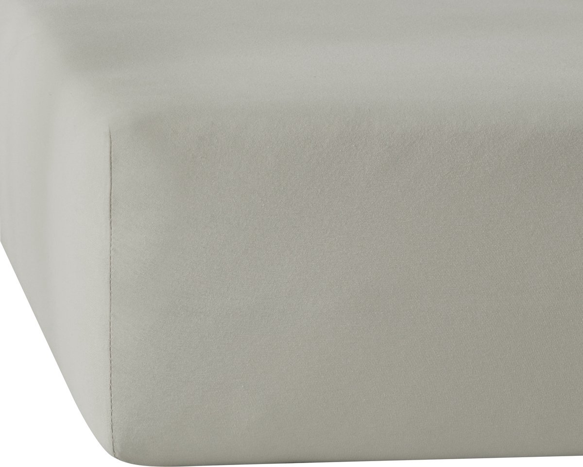 De Witte Lietaer Hoeslaken Elena Silver - 140 x 200/220 x h 30 - Katoen Jersey