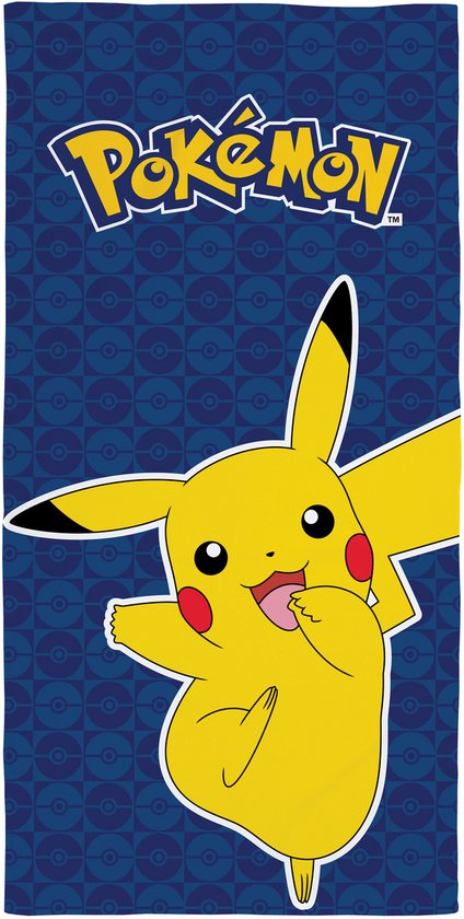Pokémon Strandlaken Pikachu - 70 x 140 cm - Katoen