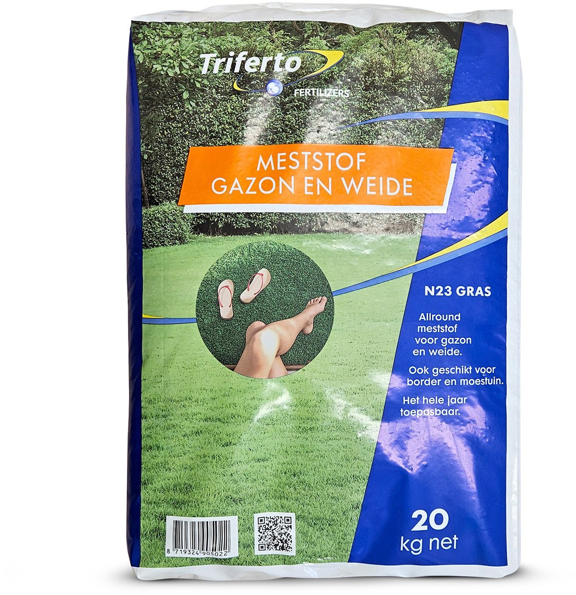 N23 - Stikstof kunstmest - 20 kg voor 500 m² - Allround mest