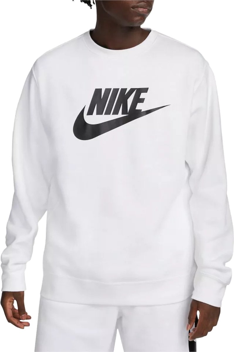 Nike Sportswear Club Fleece Mannen Sweatshirt Wit