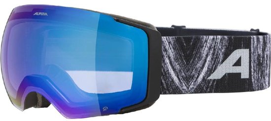 Alpina Falera Mag Q OTG Skibril 2025 | Zwart-Blauw
