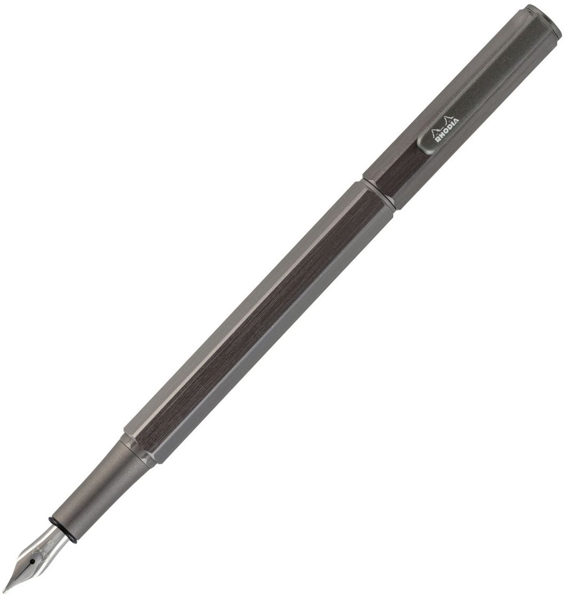 Rhodia scRipt vulpen - EF - Incl. converter - Titanium