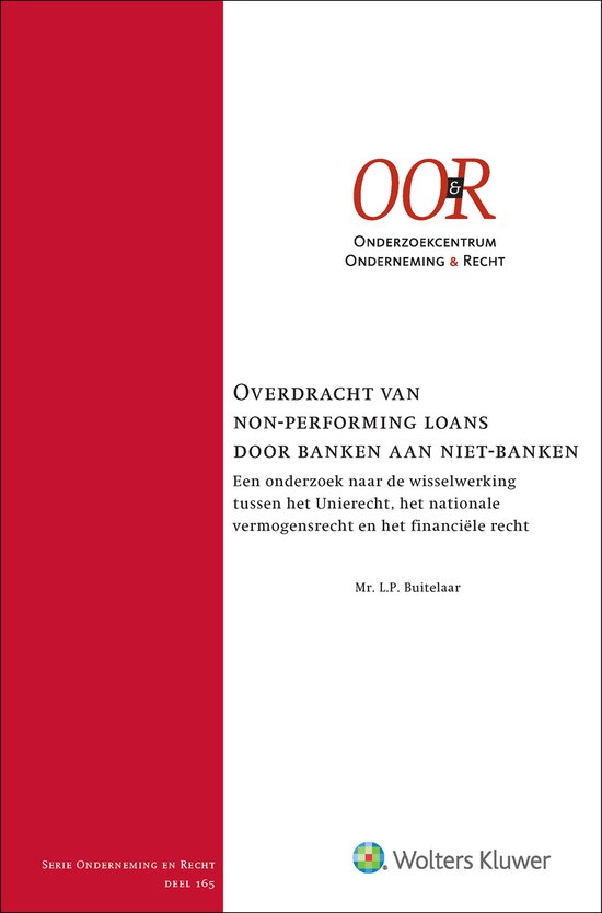 Onderneming en recht - Overdracht van non-performing loans d ... - cover