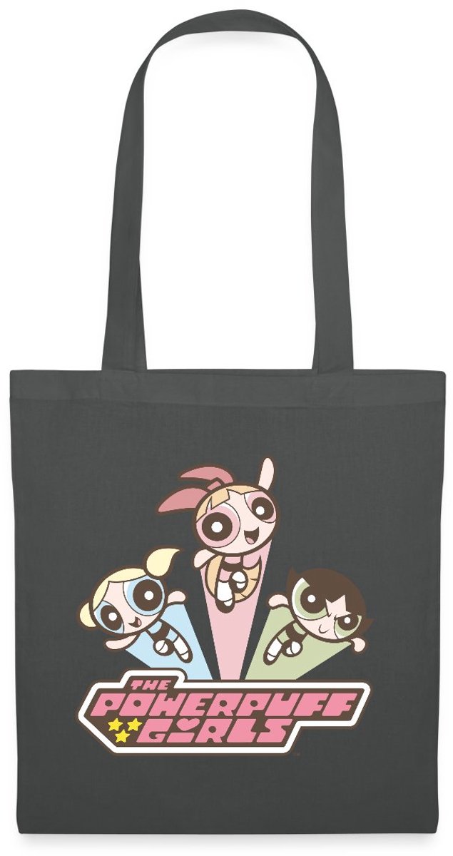 Powerpuff Girls Vintage Tas Van Stof Schoudertas