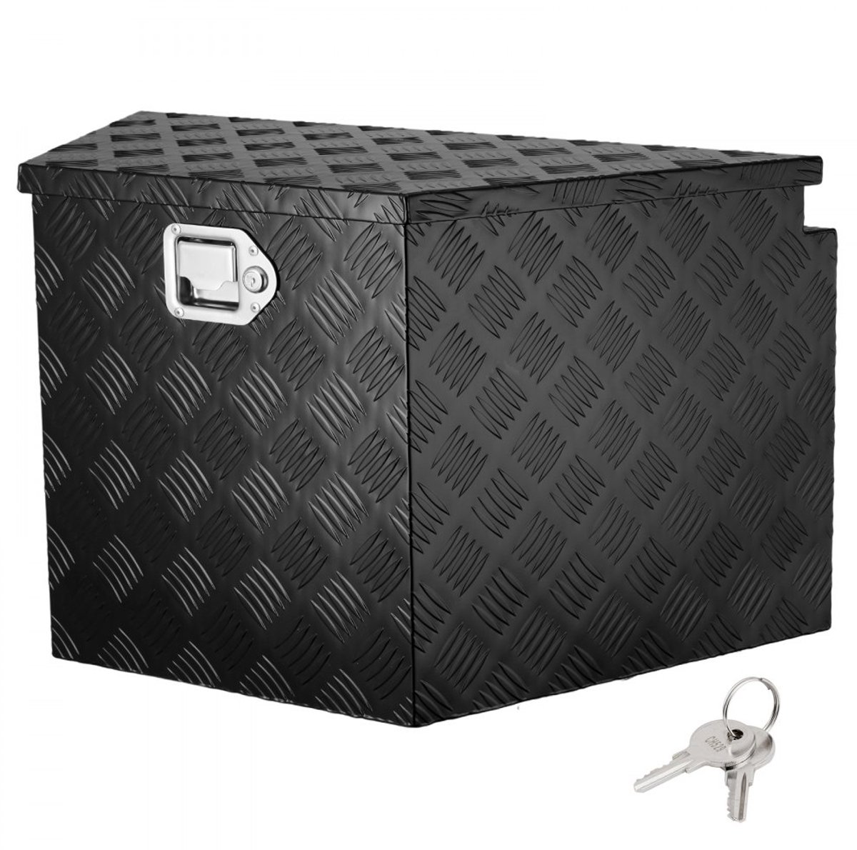 Disselbak Gereedschapskist - Trailer Opbergkist - Afmeting 990 x 419 x 305 mm - Aluminiumlegering - Met Slot en Sleutels - Voor Disselmontage - Voor Aanhanger en Camper