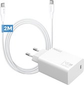 Phreeze usb C oplader 45w pps fast charger met usb C naar usb C kabel 2 meter - S25 S24 A56 en Laptop