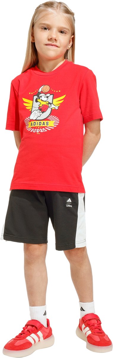 Adidas Sportswear Adidas Disney Mickey Mouse T-Shirt Set Kinderen Rood
