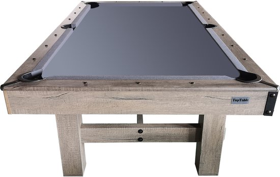 TopTable Dinner Wood Pooltafel 8ft - met bank - 3-delig Leisteen van TopTable — afbeelding 4