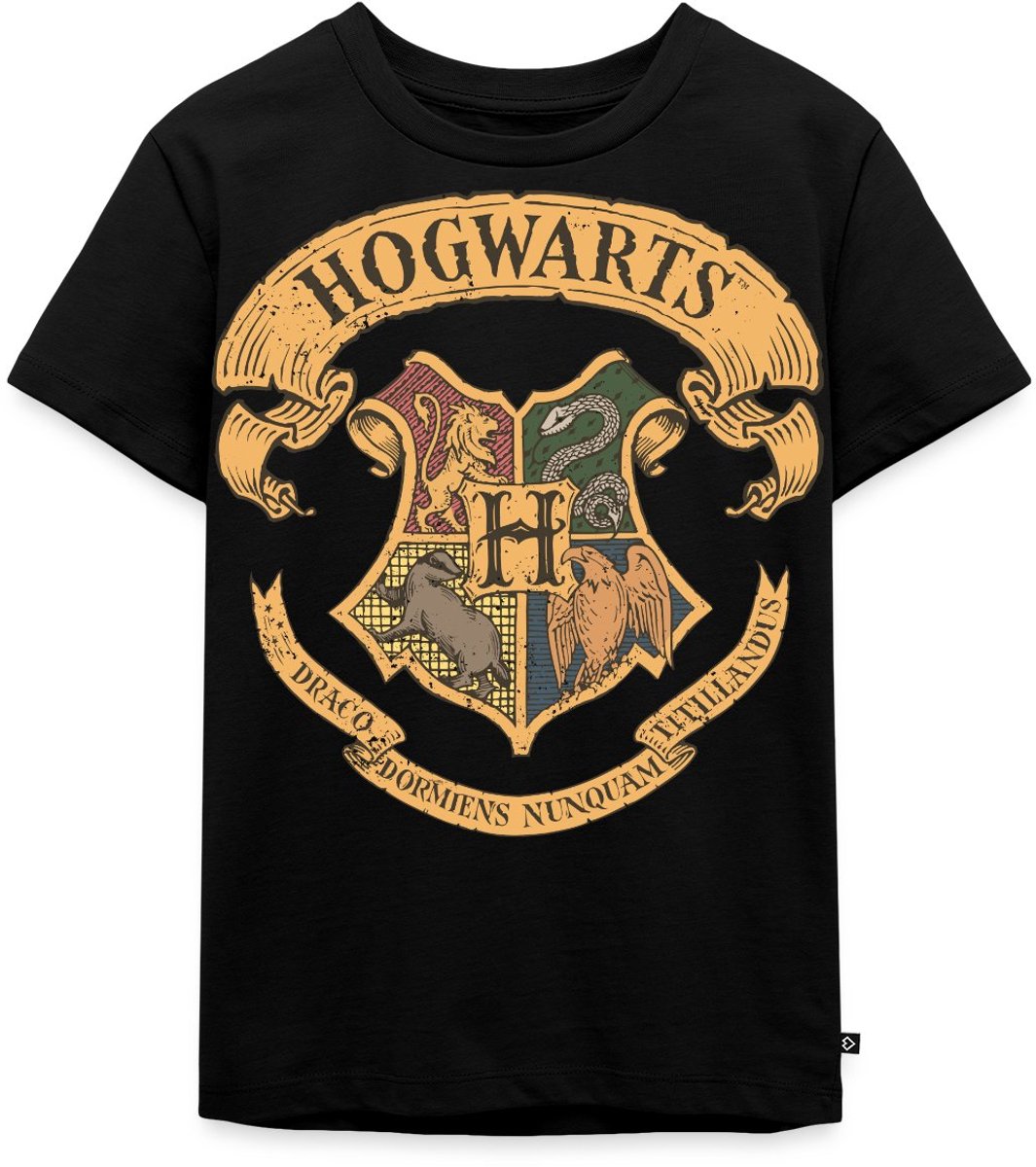 Harry Potter Zweinstein Wapenschild Hogwarts Premium T Shirt Kinderen