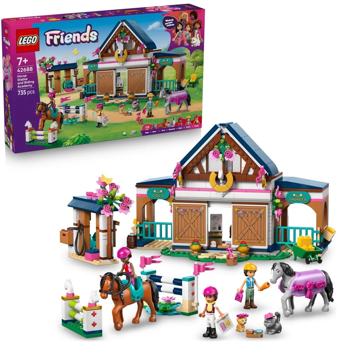 LEGO - Friends 42688 - Paardenstal en Manege — afbeelding 14