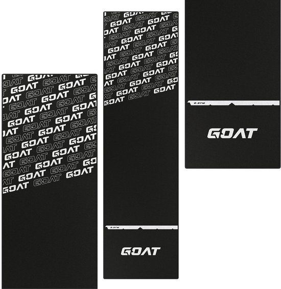 GOAT-Carpet Dartmat-285cm x 80cm-Goat Black / White van GOAT — afbeelding 3