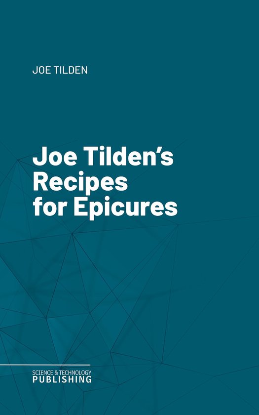 Joe Tilden's Recipes for Epicures - cover
