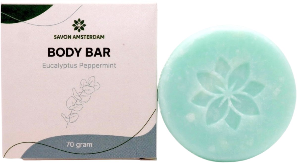 Savon Amsterdam - Body Bar - Eucalyptus Peppermint