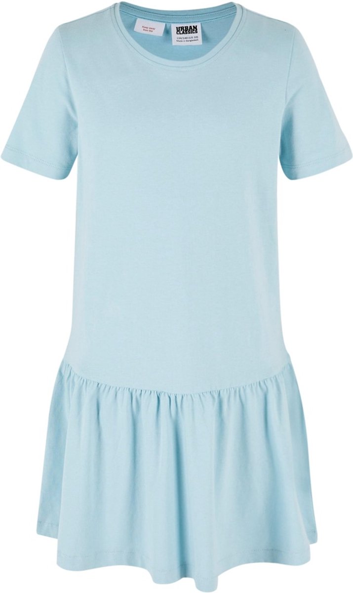 Urban Classics Valance Tee Kinder Korte jurk Kids 110/116 Blauw