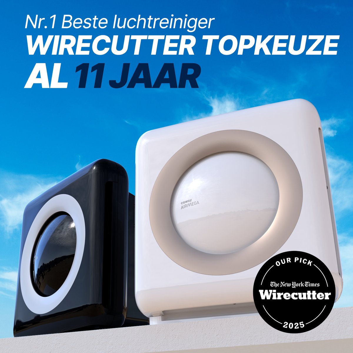 Coway MIGHTY AP-1512HH Luchtreiniger – HEPA 13 + Koolstoffilter – CADR 421 m³/u – Voor ruimtes tot 109 m² – Slaapstand – Luchtkwaliteit Indicator – Tegen Hooikoorts, Allergie, Huisstofmijt, Stof & Pollen – Air Purifier - Wit — afbeelding 5