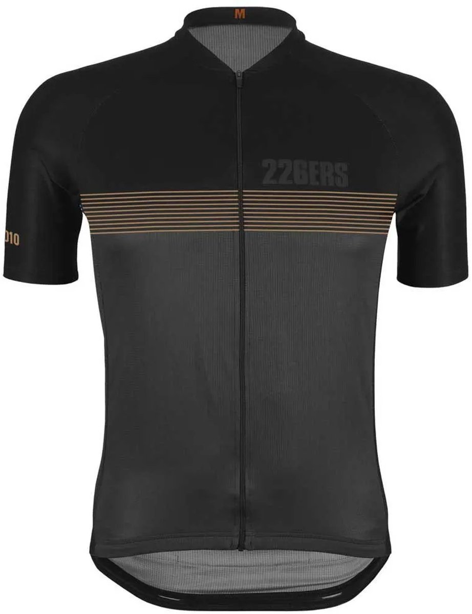 226ers Since 2010 Ltd Korte Mouw Wielertrui Zwart,Grijs S Man