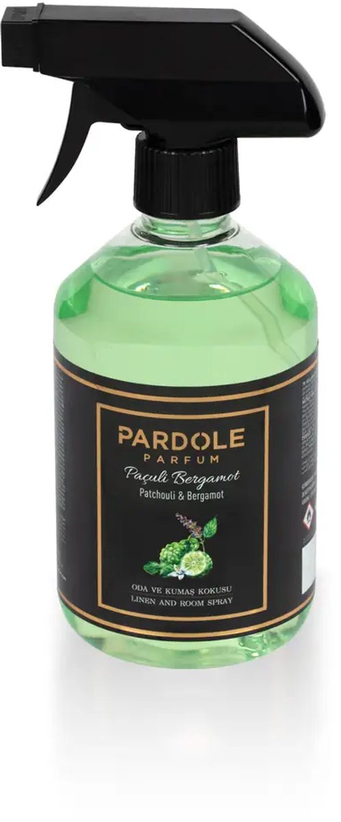 Pardole - Roomspray Patchouli & Bergamot - Interieurspray - Huisparfum 500ML