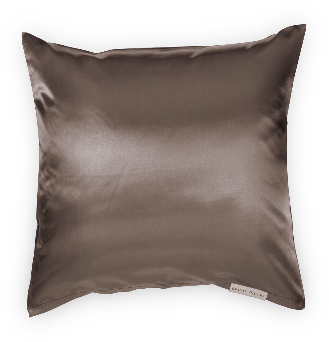 Beauty Pillow® - Satijnen Kussensloop - 80x80 cm - Duitse afmeting - Taupe