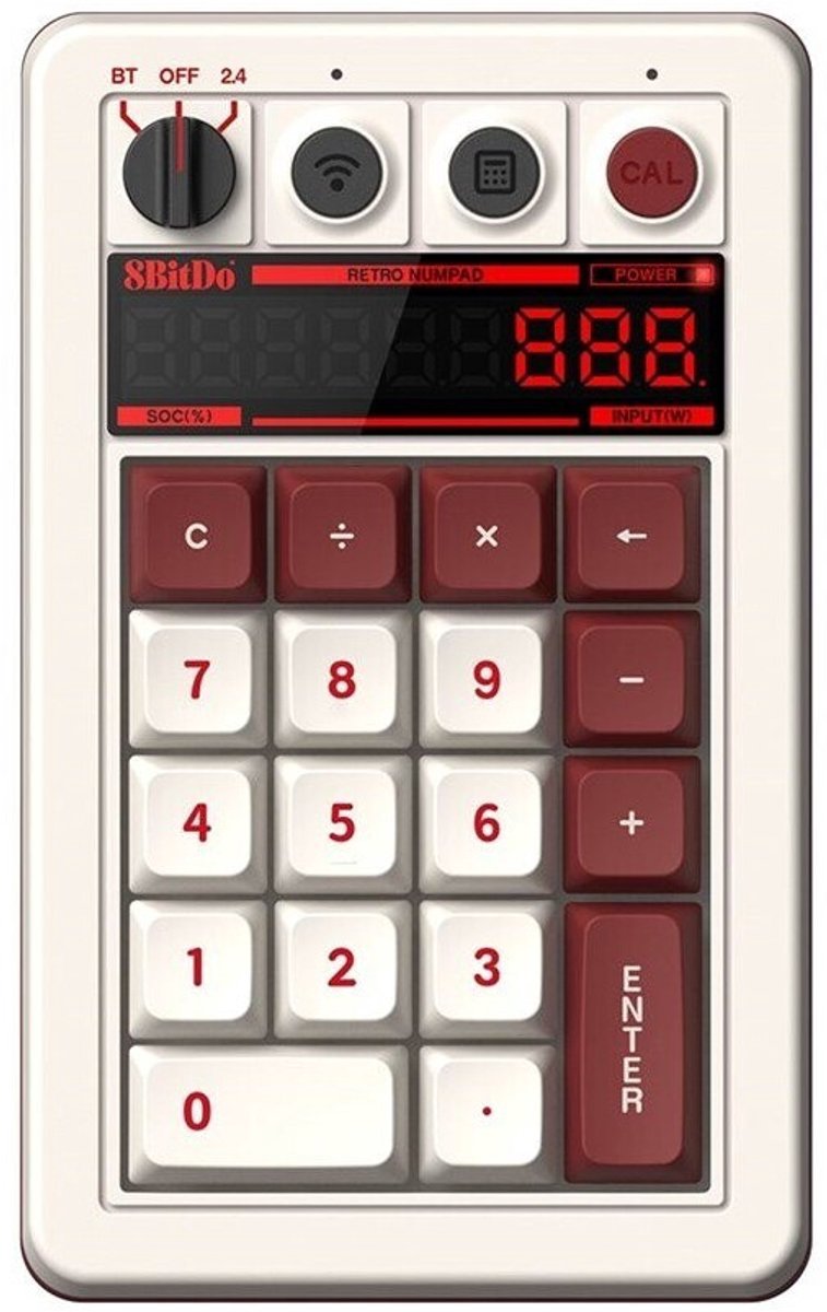 Image of 8BitDo Mechanical Numpad Fami Ed.
