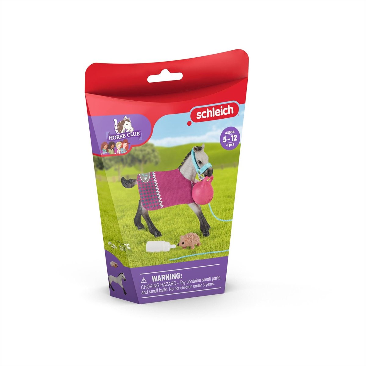 schleich HORSE CLUB - Spelplezier met veulen - Speelfigurenset - Kinderspeelgoed voor Jongens en Meisjes - 5 tot 12 jaar - 42534 — afbeelding 9