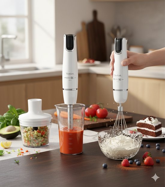 Tefal InfinyForce HB9441 - Staafmixer - Wit van Tefal — afbeelding 4