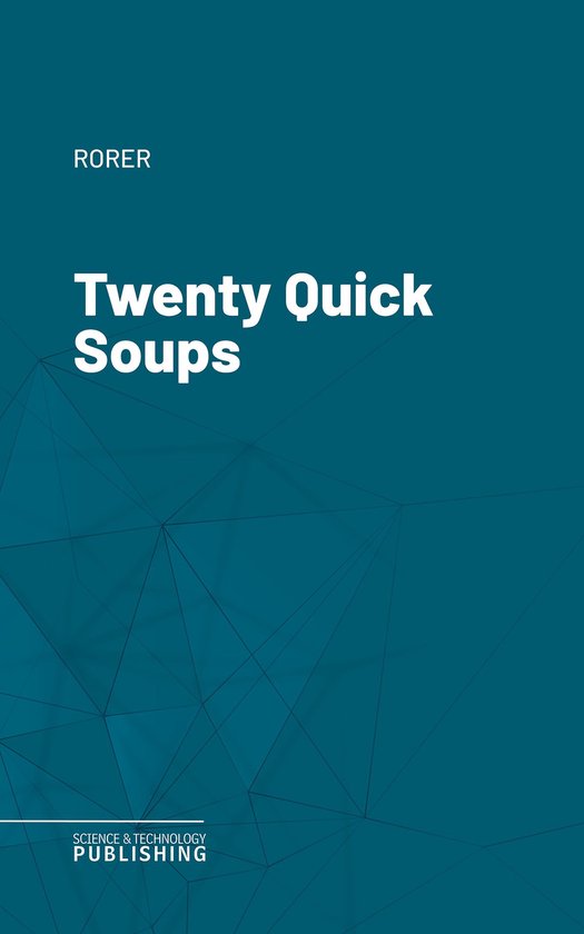 Twenty Quick Soups - cover