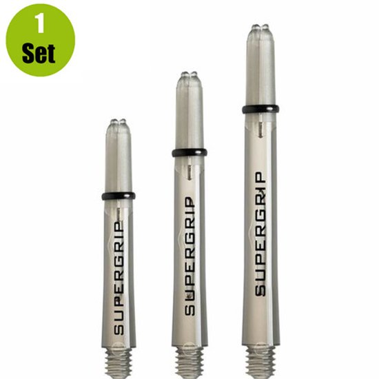Harrows Supergrip Smokey Black - Dart Shafts van Harrows — afbeelding 2