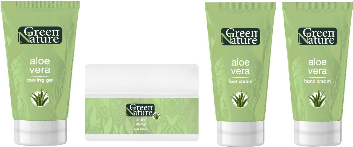 Green Nature Aloe Vera pakket 4st.