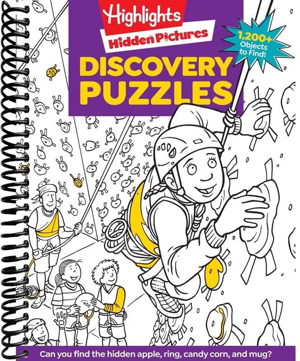Zoek en Vind Puzzelboek Voor Kinderen - Meer Dan 100 Puzzels en 1200 Objecten