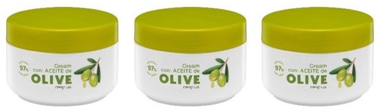 Lot De 6 Crèmes Corporelles Hydratantes Deliplus à L'huile D'olive - 300 Ml Chaque, Neuves