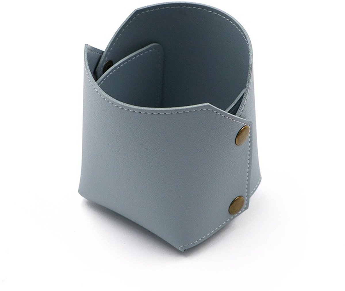 Opbergoplossing voor bureauaccessoires - Make-upborstelhouder - blauw