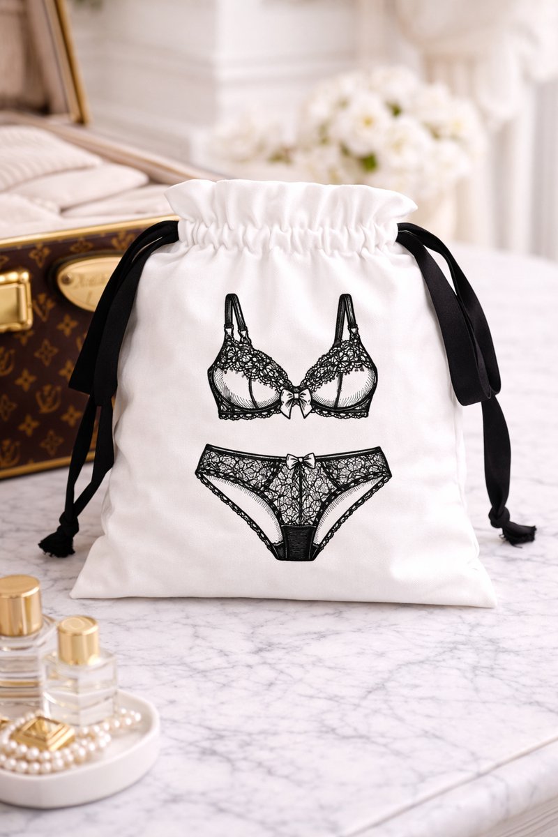 Luxe reisorganizer voor lingerie