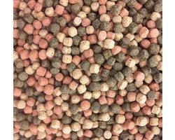 Koivoer japan mix 5 kilo 6/8mm (Grower/kleur/groei/weerstand/zijderupsen)