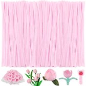 YYUENG TAK 500 delig Roze verloop Pijpenragers Bloemen Set, Incl YYUENG TAK 500 delig Roze verloop Pijpenragers Bloemen Set, Incl