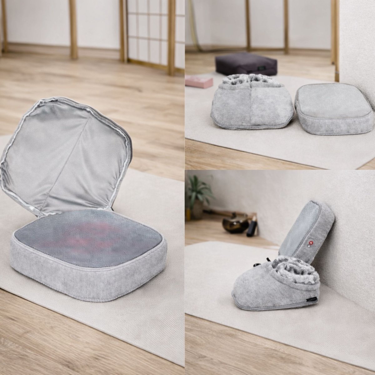 KHYR® - Voetmassage Apparaat - Shiatsu Massage - Met warmte functie - Incl. Afstandsbediening, 3-in-1 functie - Voetmassage apparaat, Voetenwarmer en Massagekussen - Voetmassageapparaat voor Thuis — cadeau in Verzorging - foto 8