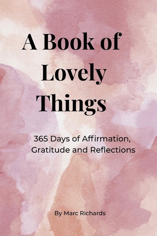 A Book of Lovely Things - cover