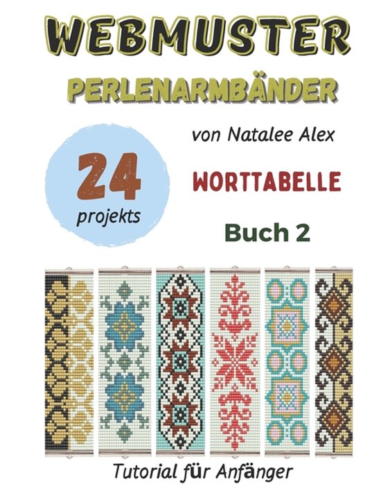 Webmuster Perlenarmbänder- Perlenwebarmband-Anleitungen - cover