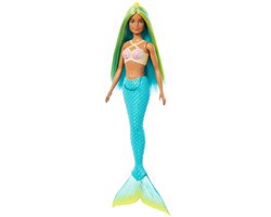 Barbie A Touch of Magic - Turquoise zeemeermin staart - Barbiepop